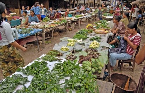 Marché de PakBeng